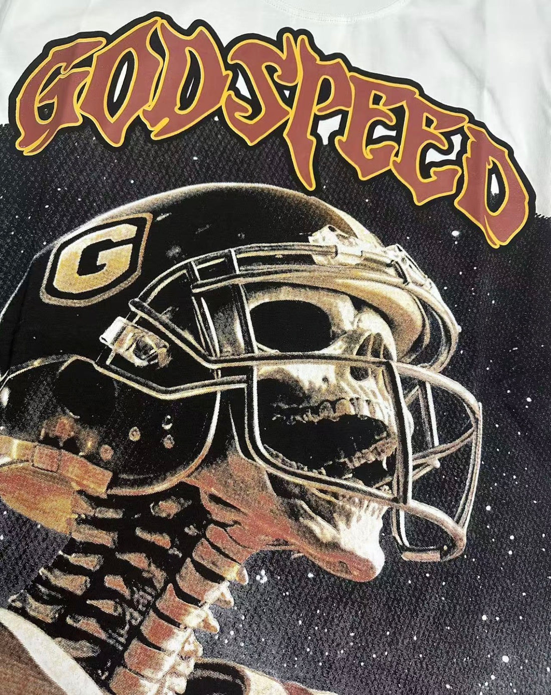 Godspeed NYC Morale ‘Bone’ T-Shirt