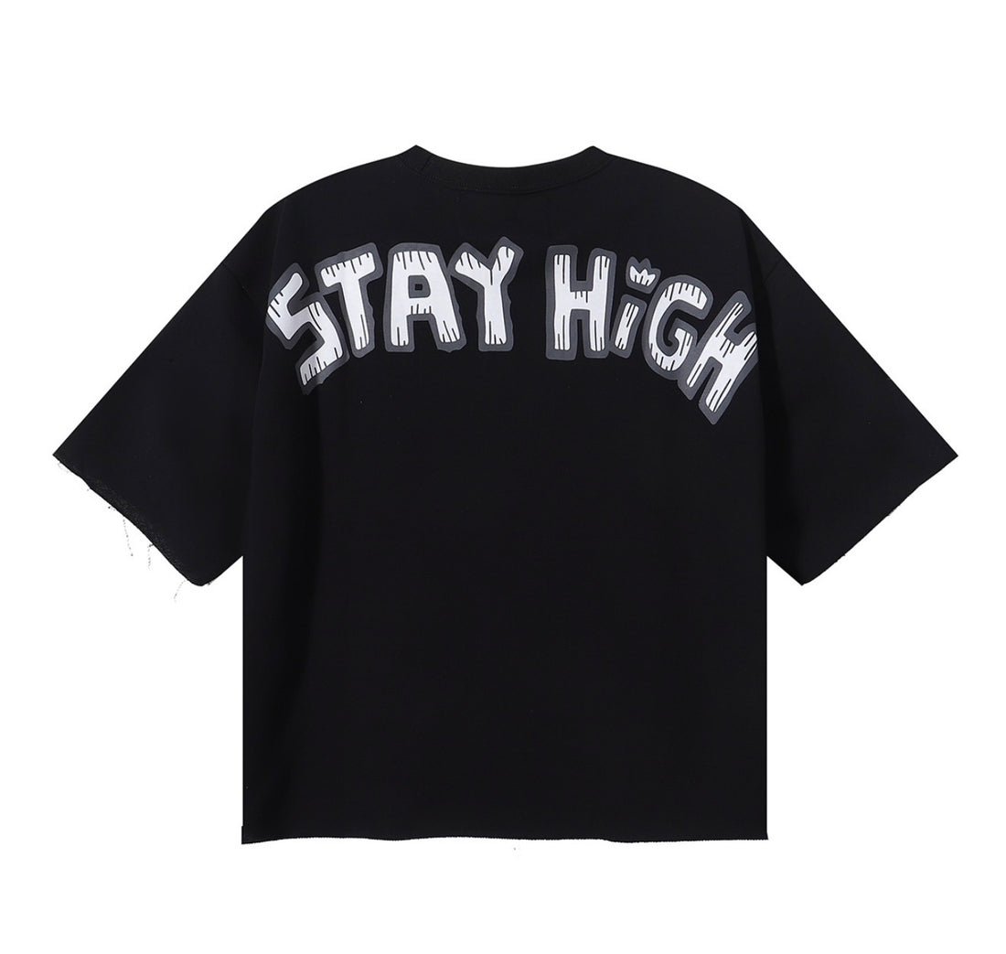 BKYS Stay High “Black” Graphic T-Shirt