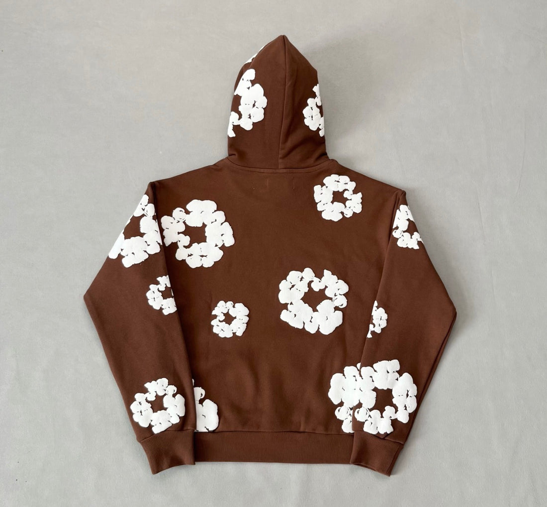 Denim Tears Brown Cotton Wreath Sweatshirt