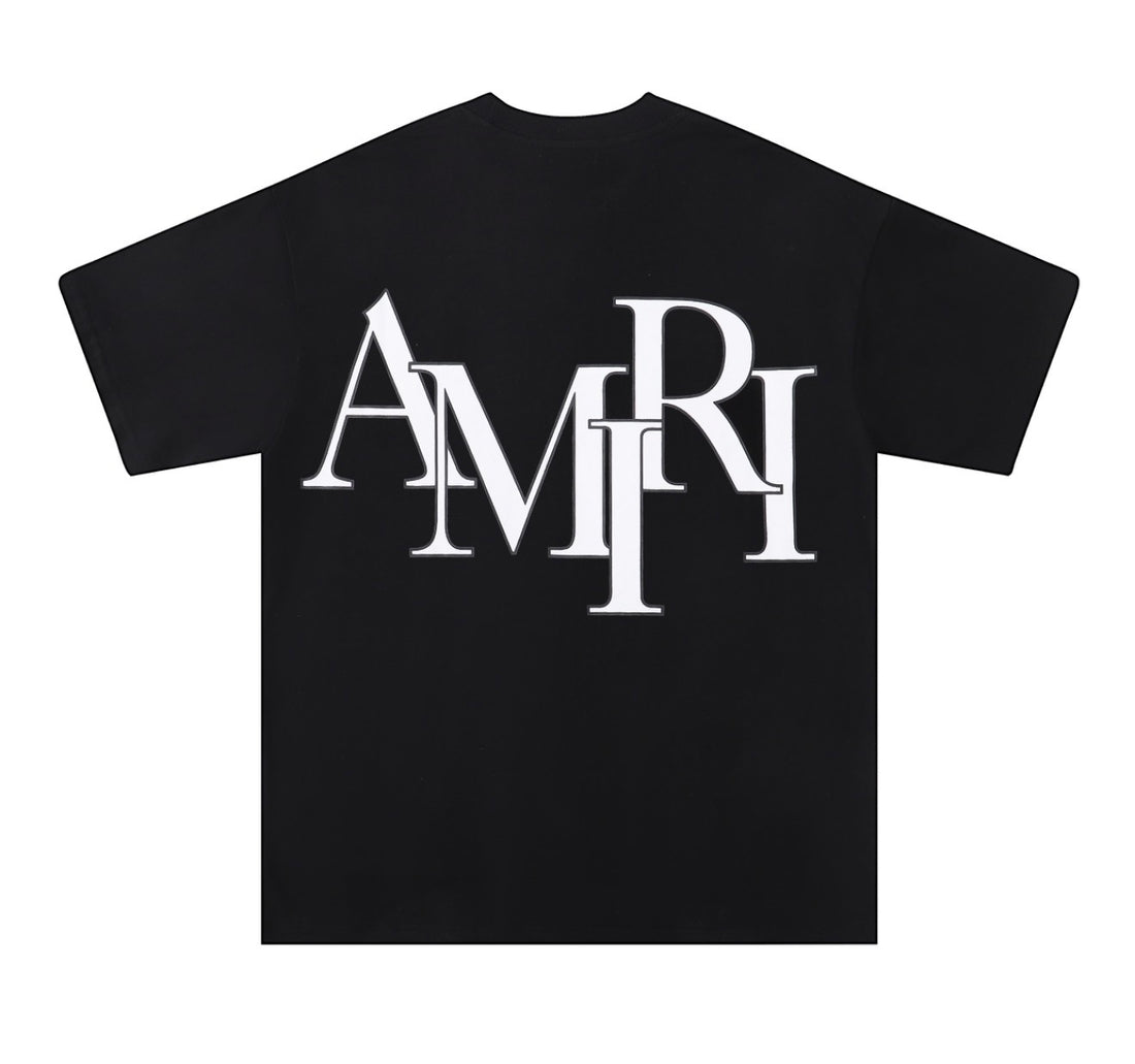 AMIRI Staggered Logo Tee