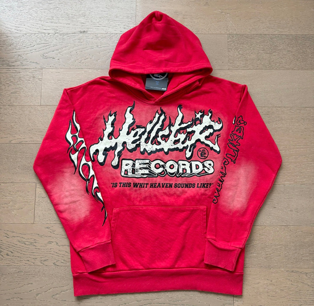 Hellstar Racer Flames Red Sweatsuit Sets