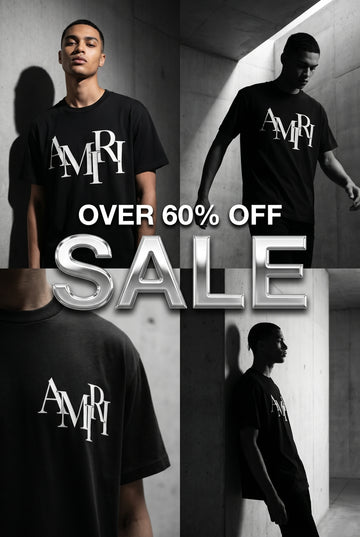 AMIRI Staggered Logo Tee