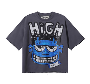 BKYS Stay High ‘Grey’ Graphic T-Shirt