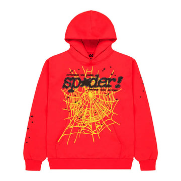Sp5der V2 Hoodie Red