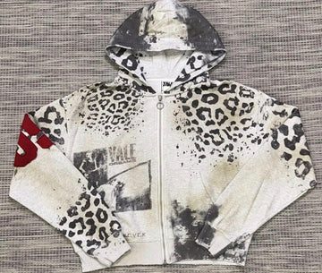 Vale Forever Cheetah ‘Grey’ Zip Up