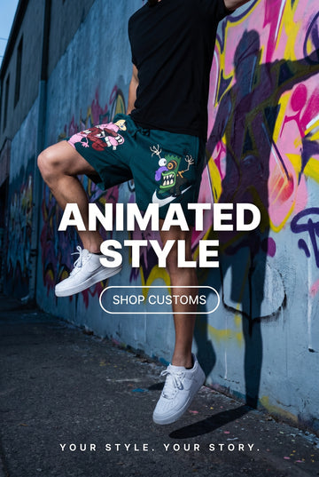 Cartoon Custom Nike Shorts