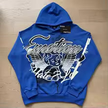 Mixed Emotion Brand Graffiti Blue Tracksuit