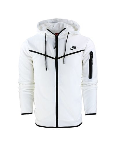 Nike Sportswear Tech Fleece Full-Zip Hoodie & Pants Set White